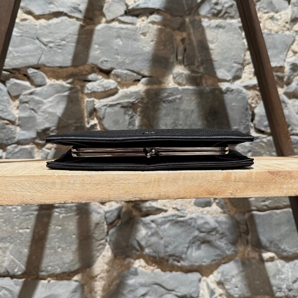 Chanel 2006-2008 Black Quilted Satin Clutch Bag - Picture 9 of 15